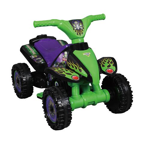 monster jam grave digger mini quad model hun4271|monster jam grave digger remote.